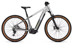 Focus Jarifa² 6.7 Hardtail-Elektro-Mountainbike, Shimano 9-Gang-Schaltung, 600-Wh-Akku, Bosch-Motor, 75 Nm Drehmoment, 29-Zoll-Räder, Silber/Grau, 2026