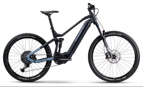 Haibike AllTrail 3 10V 720Wh vollgefedertes Elektro-Mountainbike mit Yamaha-Motor und 75 Nm Drehmoment (29/27,5") Räder, 2025
