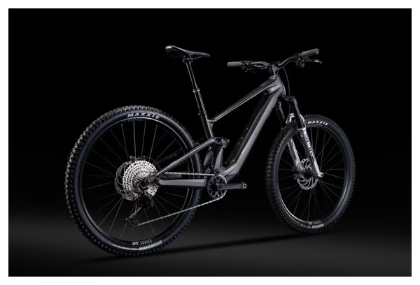 Lapierre e-Zesty AM 8.4 vollgefedertes E-Mountainbike, Shimano 12-Gang-Schaltung, 480-Wh-Akku, Fazua-Motor, 60 Nm Drehmoment, 29-Zoll-Räder, Grau