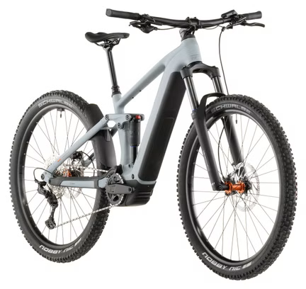Cube Stereo Hybrid One44 Pro 800 vollgefedertes Elektro-Mountainbike, 12 V, 800 Wh, Bosch-Motor, 100 Nm, 29", Vulcan Blau/Grau 2026