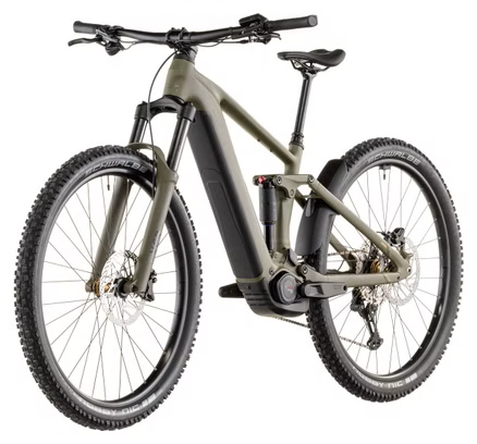 Cube Stereo Hybrid One44 Pro 800 vollgefedertes Elektro-Mountainbike, 12 V, 800 Wh, Bosch, 100 Nm, 29", Dusty Olive Green 2026