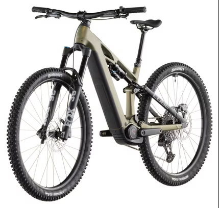Cube Stereo Hybrid One44 HPC TM 800 12V 800Wh Bosch 100Nm 29'' Reed Matrix Green 2026 Full Suspension Electric Mountain Bike