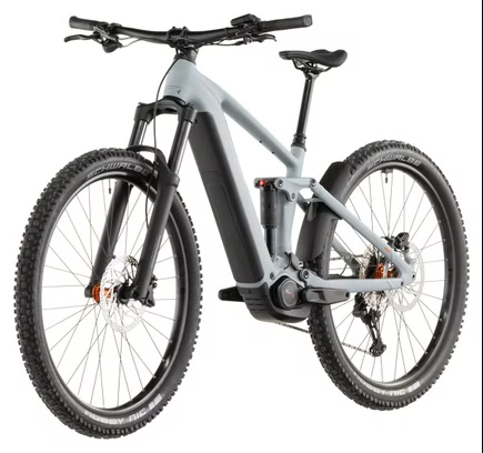 Cube Stereo Hybrid One44 Pro 800 vollgefedertes Elektro-Mountainbike, 12 V, 800 Wh, Bosch-Motor, 100 Nm, 29", Vulcan Blau/Grau 2026