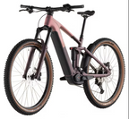 Cube Stereo Hybrid One44 Pro 800 vollgefedertes Elektro-Mountainbike, 12 V, 800 Wh, Bosch, 100 Nm, 29", Shift Blush Raisin Pink 2026