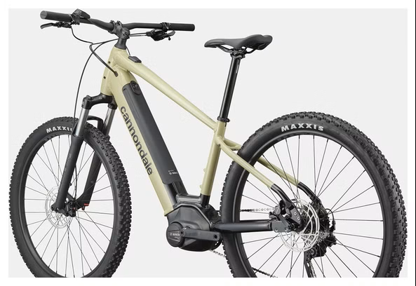 Cannondale Trail Neo 4 Hardtail-Elektro-Mountainbike, 9-Gang, 500 Wh, Bosch-Motor, 65 Nm, 29"-Räder, Beige