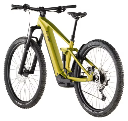 Cube Stereo Hybrid One44 Pro 800 vollgefedertes Elektro-Mountainbike, Shimano Deore/Deore XT 12V, 800Wh, 29", Lizard Green 2026