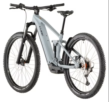 Cube Stereo Hybrid One44 Pro 800 vollgefedertes Elektro-Mountainbike, 12 V, 800 Wh, Bosch-Motor, 100 Nm, 29", Vulcan Blau/Grau 2026