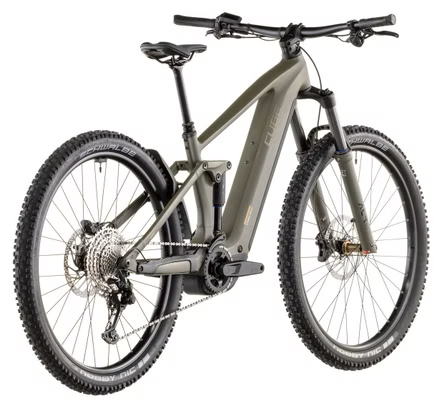 Cube Stereo Hybrid One44 Pro 800 vollgefedertes Elektro-Mountainbike, 12 V, 800 Wh, Bosch, 100 Nm, 29", Dusty Olive Green 2026