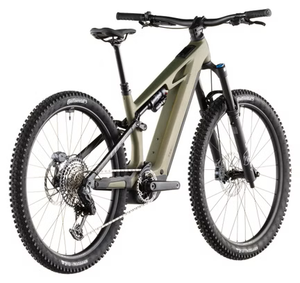 Cube Stereo Hybrid One44 HPC TM 800 12V 800Wh Bosch 100Nm 29'' Reed Matrix Green 2026 Full Suspension Electric Mountain Bike