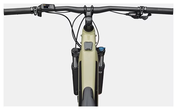 Cannondale Trail Neo 4 Hardtail-Elektro-Mountainbike, 9-Gang, 500 Wh, Bosch-Motor, 65 Nm, 29"-Räder, Beige