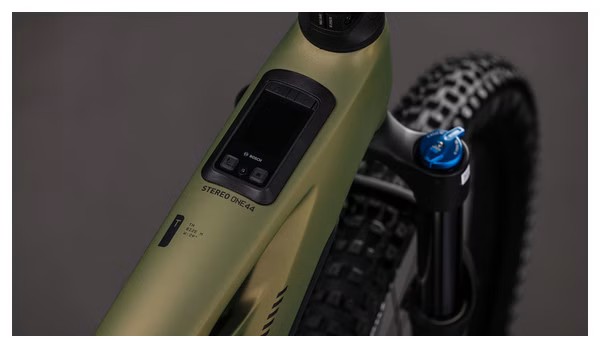 Cube Stereo Hybrid One44 HPC TM 800 Sram GX Eagle AXS 12V 800 Wh 27,5'' Fully E-Mountainbike, Reed Matrix Green 2026