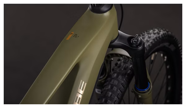 Cube Stereo Hybrid One44 Pro 800 vollgefedertes Elektro-Mountainbike, 12 V, 800 Wh, Bosch, 100 Nm, 29", Dusty Olive Green 2026