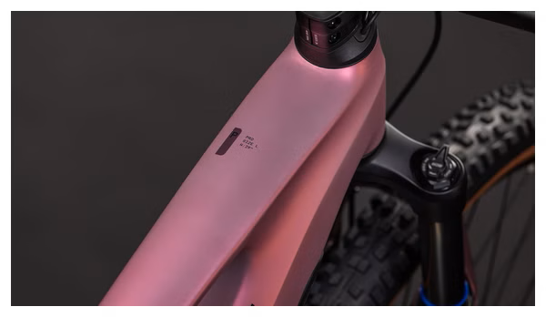 Cube Stereo Hybrid One44 Pro 800 vollgefedertes Elektro-Mountainbike, 12 V, 800 Wh, Bosch, 100 Nm, 29", Shift Blush Raisin Pink 2026