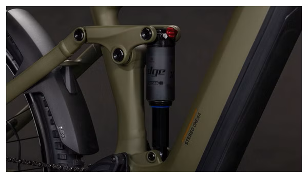 Cube Stereo Hybrid One44 Pro 800 vollgefedertes Elektro-Mountainbike, 12 V, 800 Wh, Bosch, 100 Nm, 29", Dusty Olive Green 2026