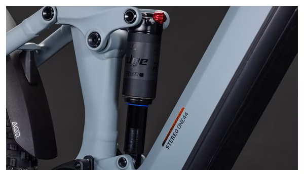 Cube Stereo Hybrid One44 Pro 800 vollgefedertes Elektro-Mountainbike, 12 V, 800 Wh, Bosch-Motor, 100 Nm, 29", Vulcan Blau/Grau 2026