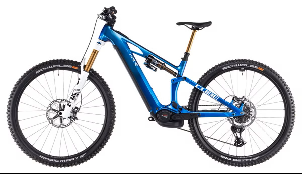 Cube Stereo Hybrid One44 HPC AT 800 vollgefedertes Elektro-Mountainbike, 12 V, 800 Wh, Bosch-Motor, 100 Nm, 27,5"-Räder, 2025